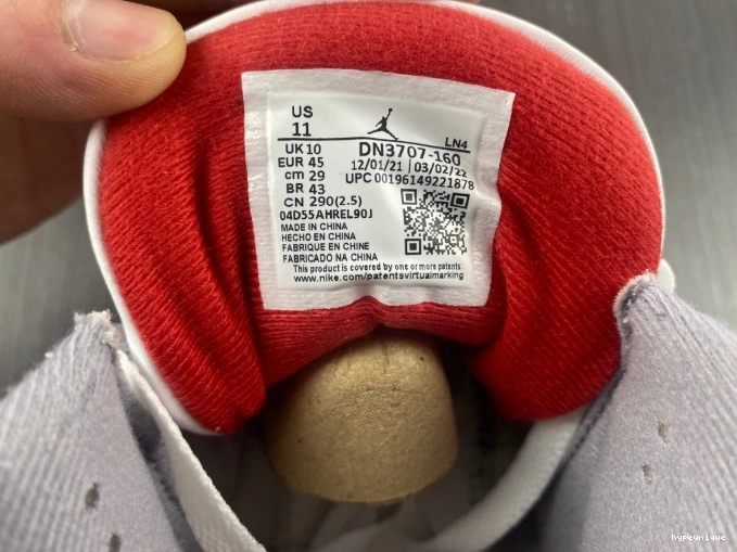 HYPE Jordan Red Air 3 Fire DN3707-160 OG 0711